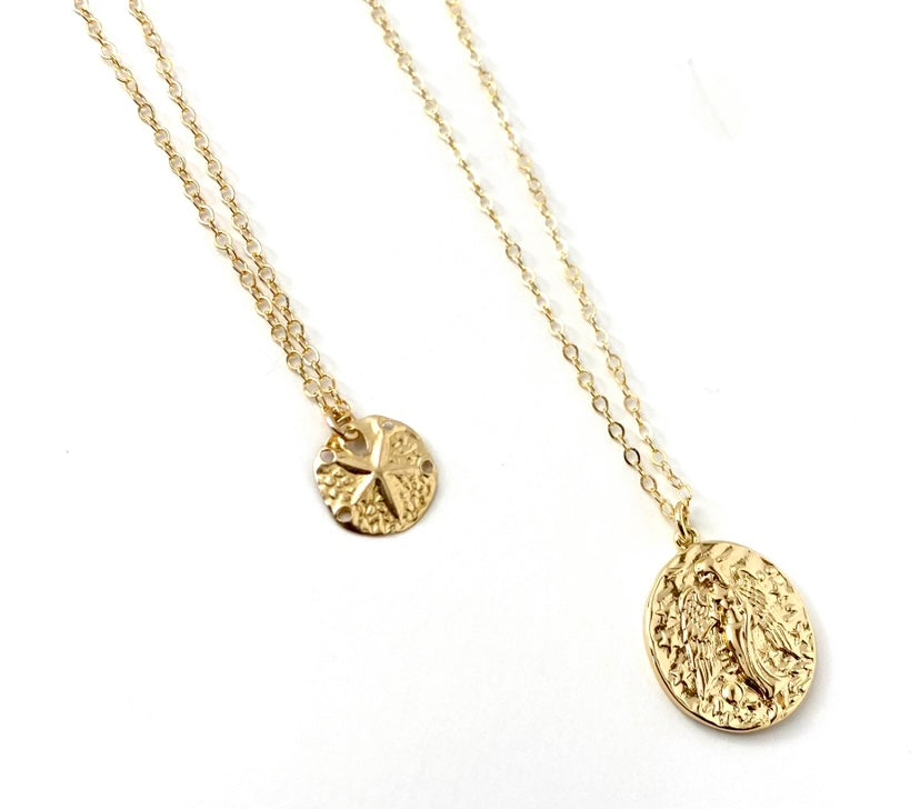Sand Dollar 14K Gold