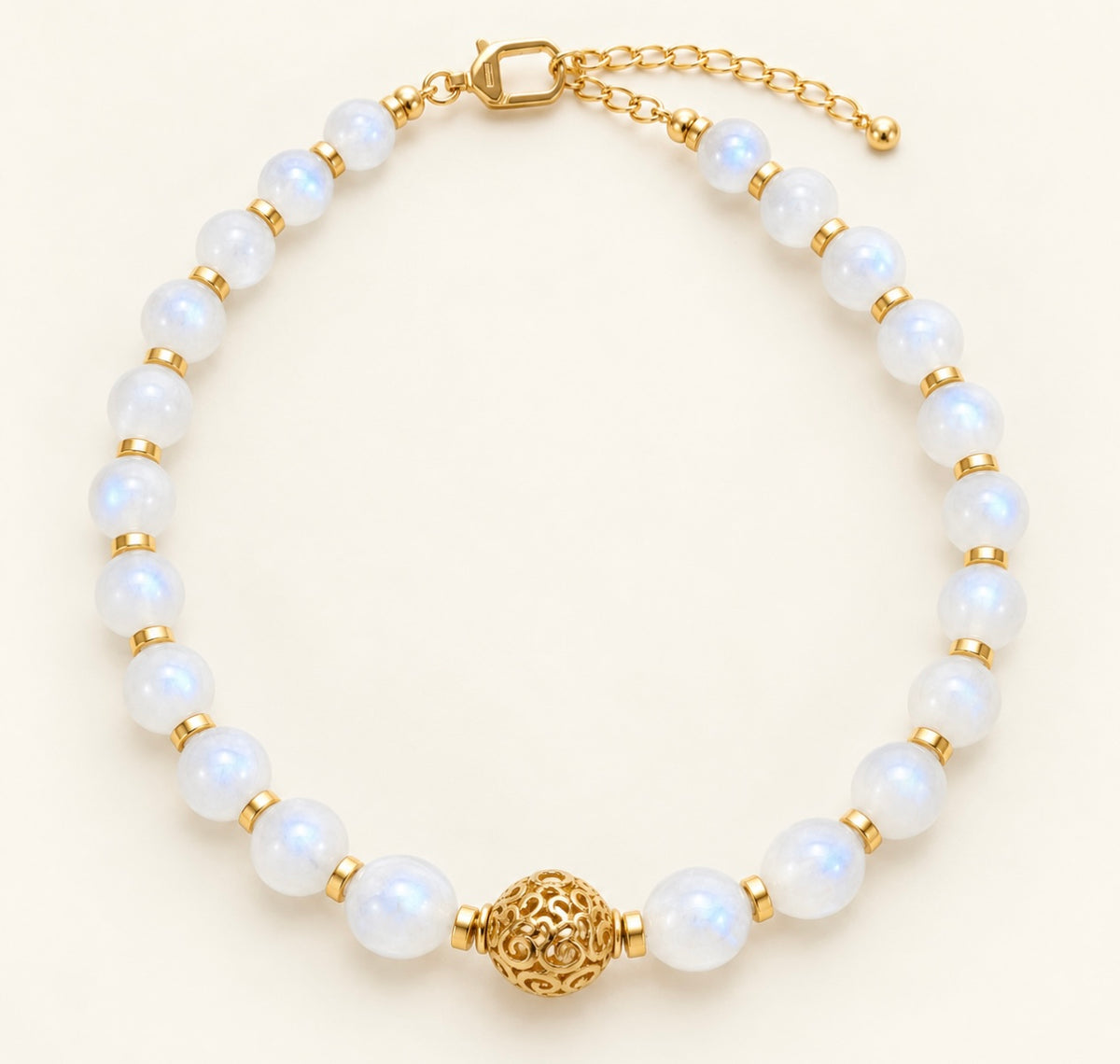 Moonstone Statement Necklace