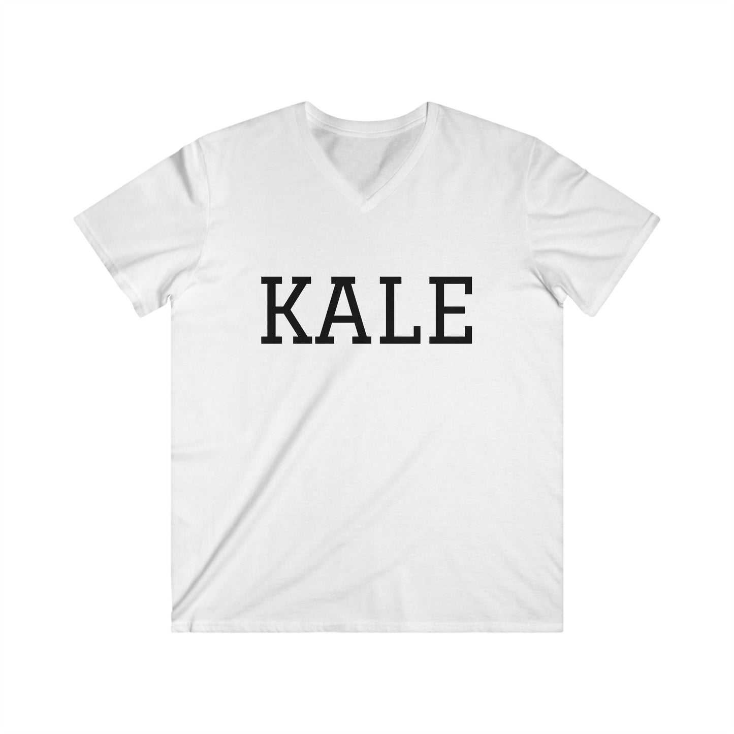 Men's KALE Fitted V-Neck Short Sleeve Tee