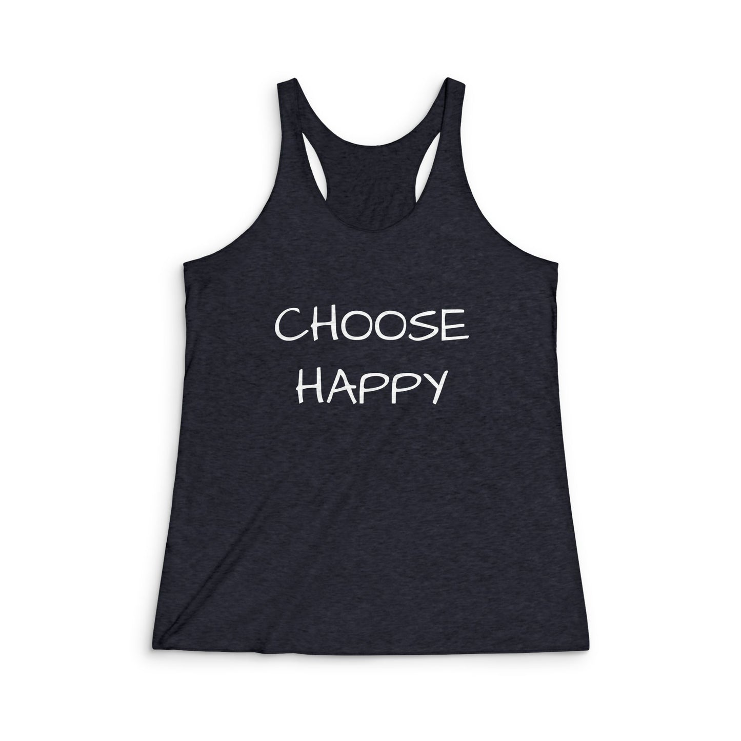 CHOOSE HAPPY Women’s Racerback Tank