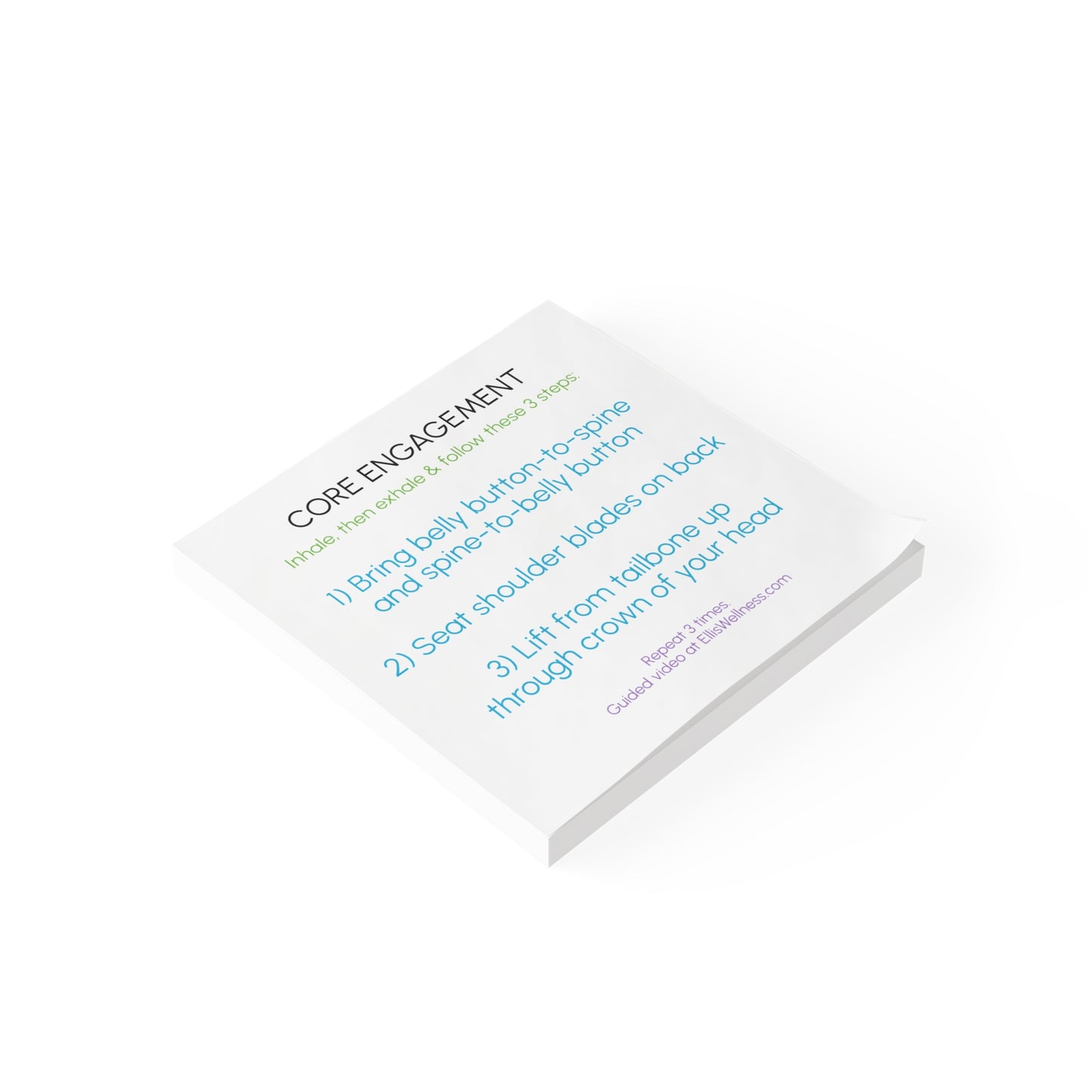 3-Step Core Engagement Reminder