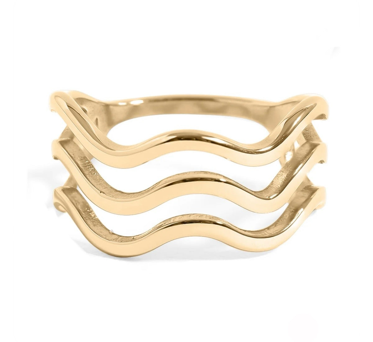 Triple Wave Ring